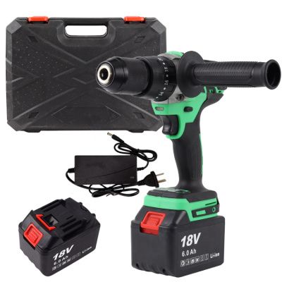 Дрель-шуруповерт аккумуляторная ударная Green Impact 18V ZITREK 063-4046