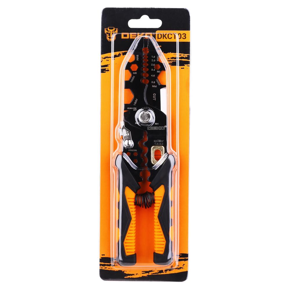 Плоскогубцы многофункциональные DEKO DKCT03