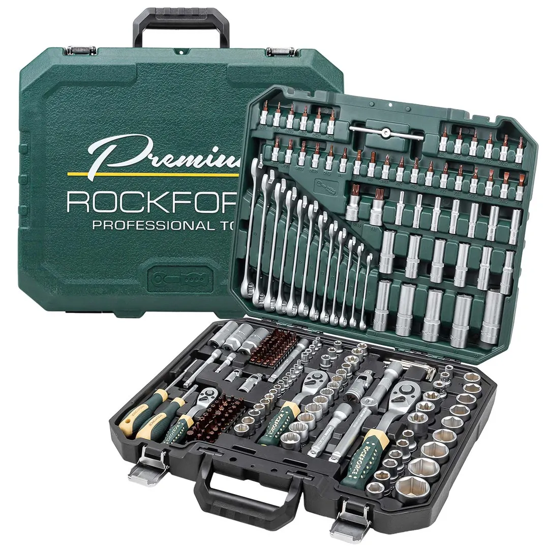 Набор инструментов 216 пр 1/4''&3/8''&1/2'' 6-гр&12-гр RockForce RF-38841W Premium