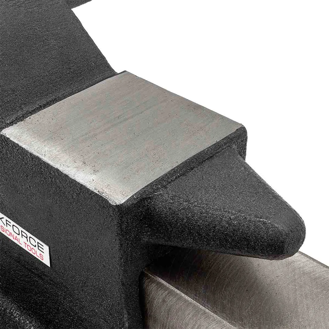 Тиски стальные поворотные с наковальней 8'', 200 мм RockForce RF-6540208A