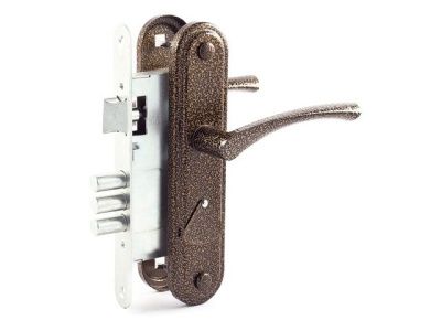 Замок врезной Омега ЗВ9.1-01, бронза ОМЕГА 00-00002932