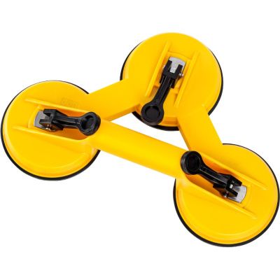 Стеклодомкрат Deli YS EDL-XP23, тройной, до 120 кг, желтый