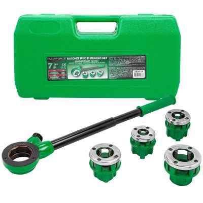 Клупп трубный со сменными плашками 9 пр. RockForce RF-323112