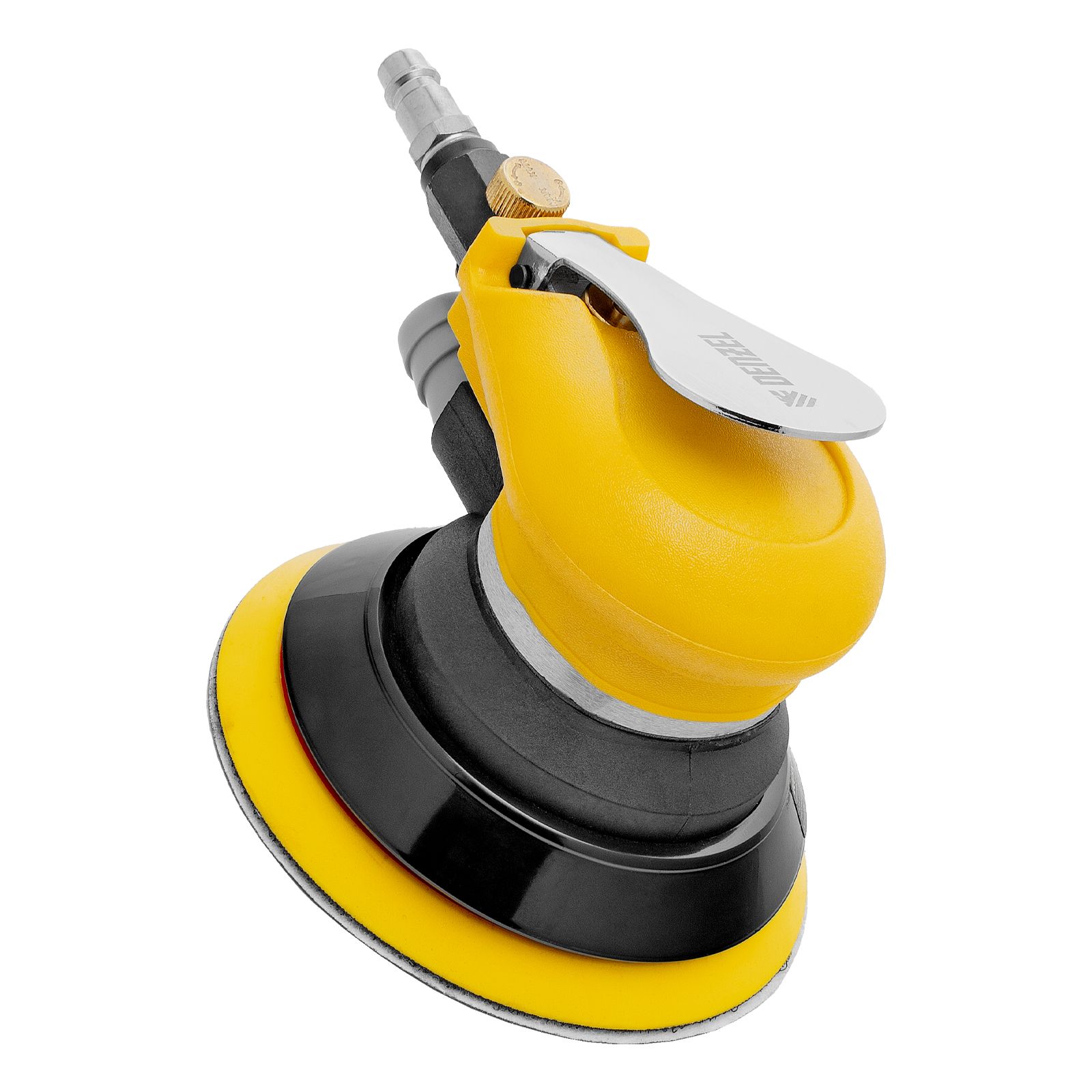 Эксцентриковая шлифовальная машина EPG125, 125 мм, 9000 об/мин, 5 мм, 113 л/мин Denzel 57492