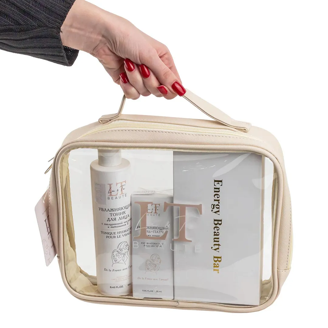 Набор для лица, тоник 1763, гель-патч 1831, массажер La and Te beaute LT-CB9