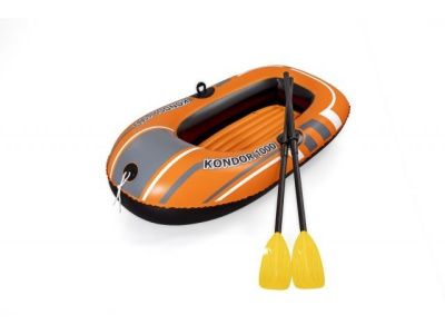 Надувная лодка одноместная Kondor 1000, 155х97 см + весла пластик., от 6 лет BESTWAY 61078