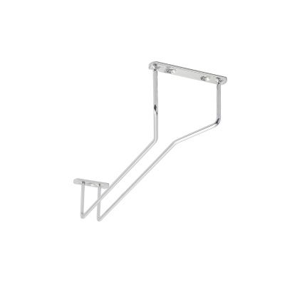 Держатель подвесной для бокалов однорядный, графит AKS 123864