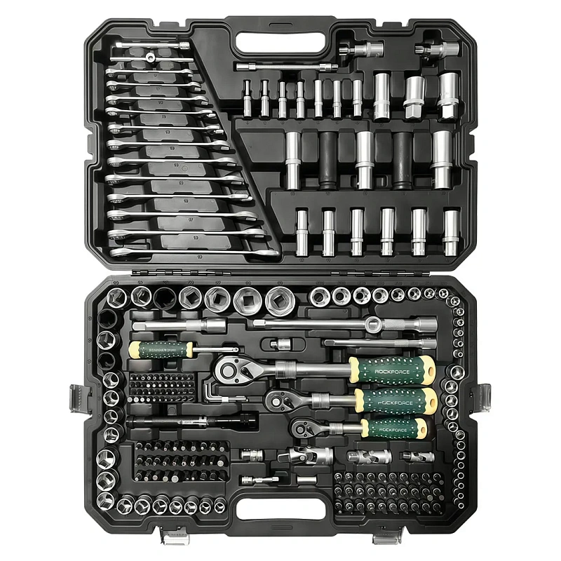 Набор инструментов 216 пр 1/4''&3/8''&1/2'' 6-гр RockForce RF LIGHT-38841L DS