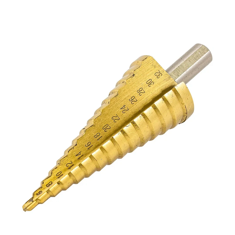 Сверло ступенчатое HSS 4241, 4-32 мм RockForce RF-44740