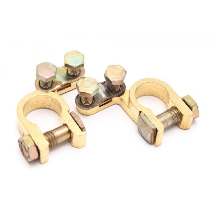 Клеммы для АКБ BT-8/9 103G, 2 шт, латунь, KING BT-8/9 103G