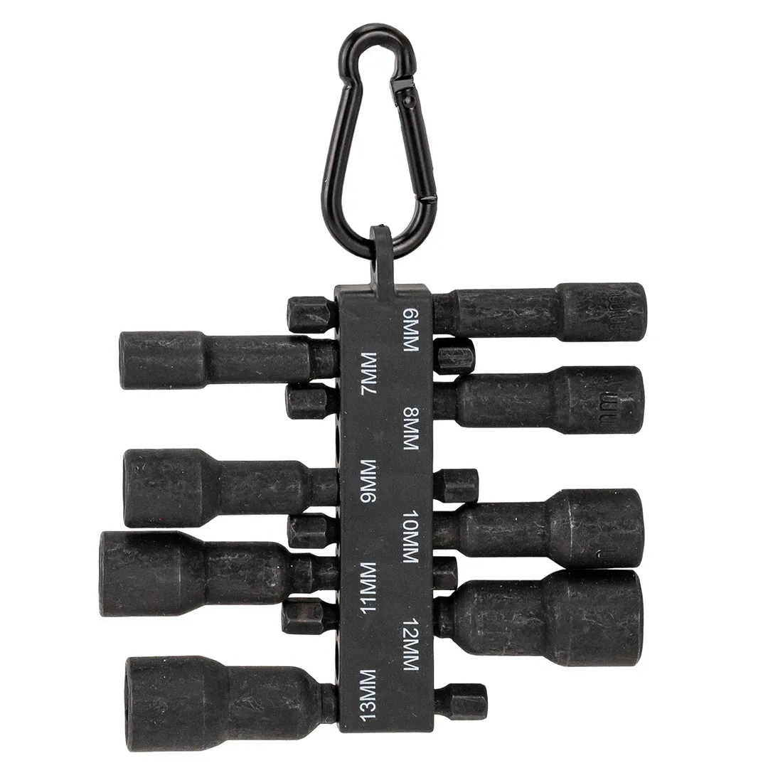 Набор торцевых головок под шуруповерт 6-13 мм 1/4'' 8 пр Scheppach Sch-HW-S16