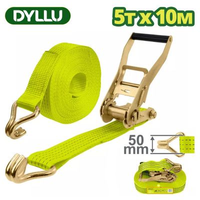 Ремни с храповым механизмом 5 тонн 10 м DYLLU DTRT13510