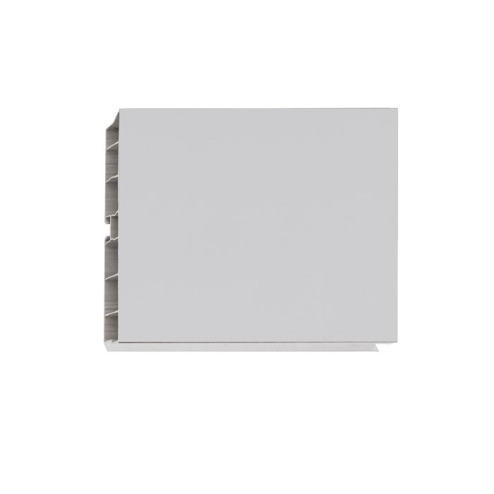 Цоколь мебельный ПВХ h=100 светло-серый L=3200мм, RU 68499