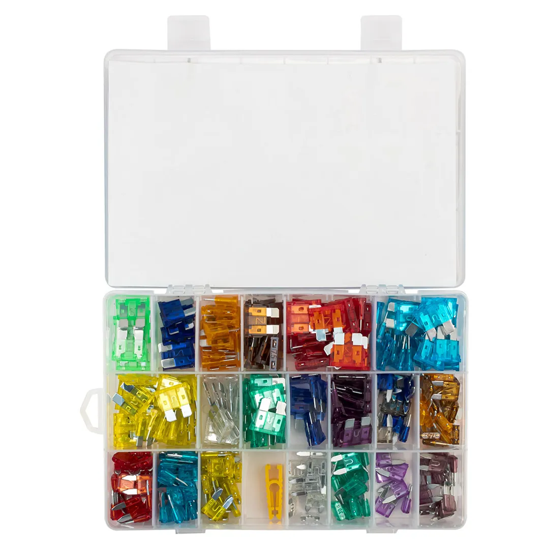 Набор автомобильных плавких флажковых предохранителей от 2А до 40А 301 пр RockForce RF-FS-40(83148)