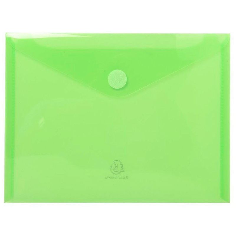 Папка-конверт на липучке "Velcro", A5, ассорти