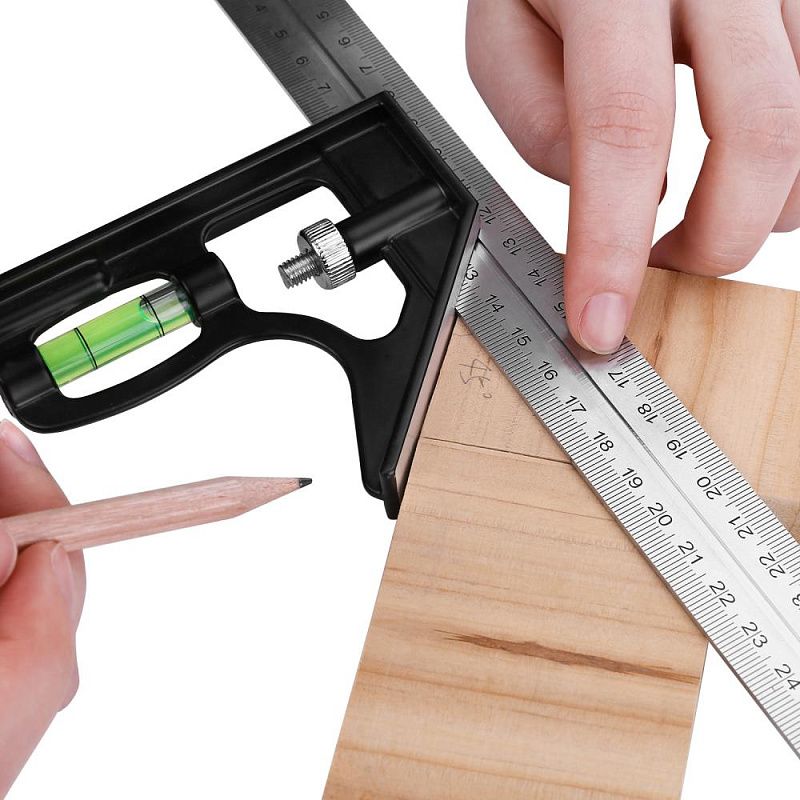 Угольник комбинированный 30см M300D DEKO 085-1085