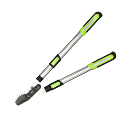 Секатор садовый "Deli", 630-870 мм, телескопический, черный, зеленый