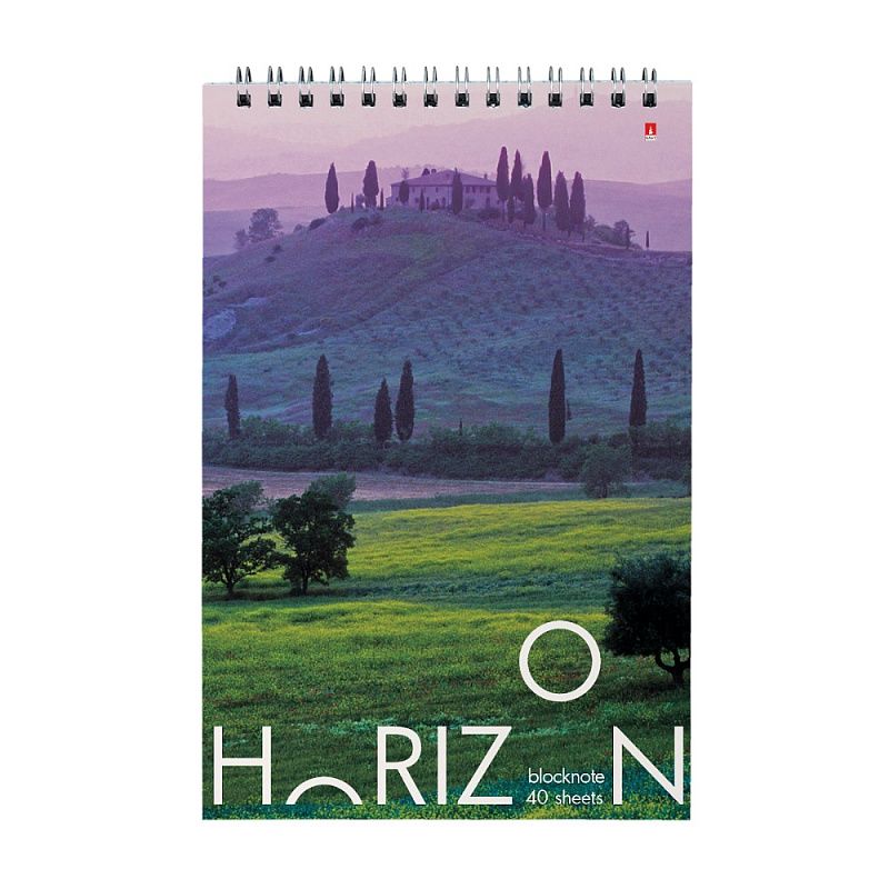 Блокнот  "Природа", A5 , 127x202 мм , 40 листов , ассорти