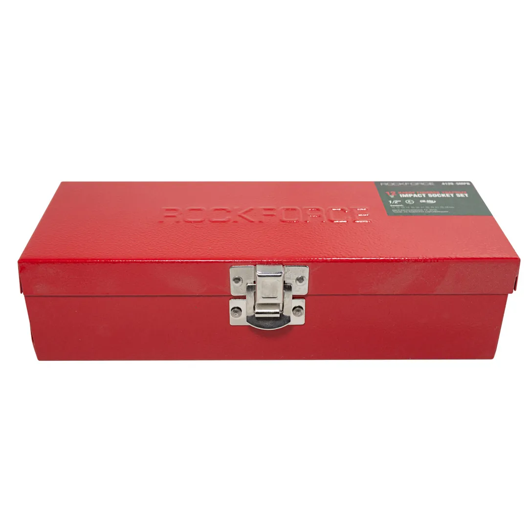 Набор ударных головок 10-24 мм 1/2'' 6-гр 12 пр RockForce RF-4129-5MPB