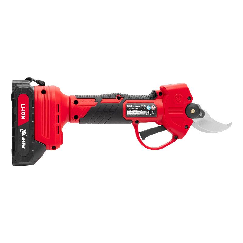 Секатор аккумуляторный, бесщет., BP-25, Li-Ion, 20 В MTX 59437