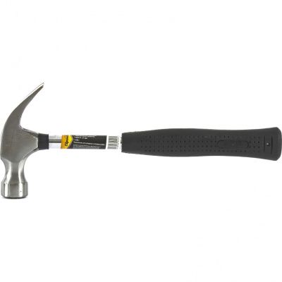 Молоток-гвоздодер 450 г. металлическая трубчатая обрезиненная рукоятка Sparta 104405