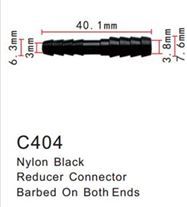 Клипса для крепления внутренней обшивки а/м универсальная пластиковая, 100 шт Forsage C0404(universal)