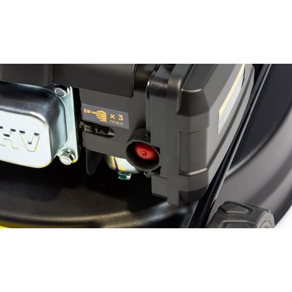 Газонокосилка, 2,2 кВт,травосбор. 40 л, шир.захвата 418 мм, 20-70 мм,1 рычаг/6, 2в1 CHAMPION LM4222