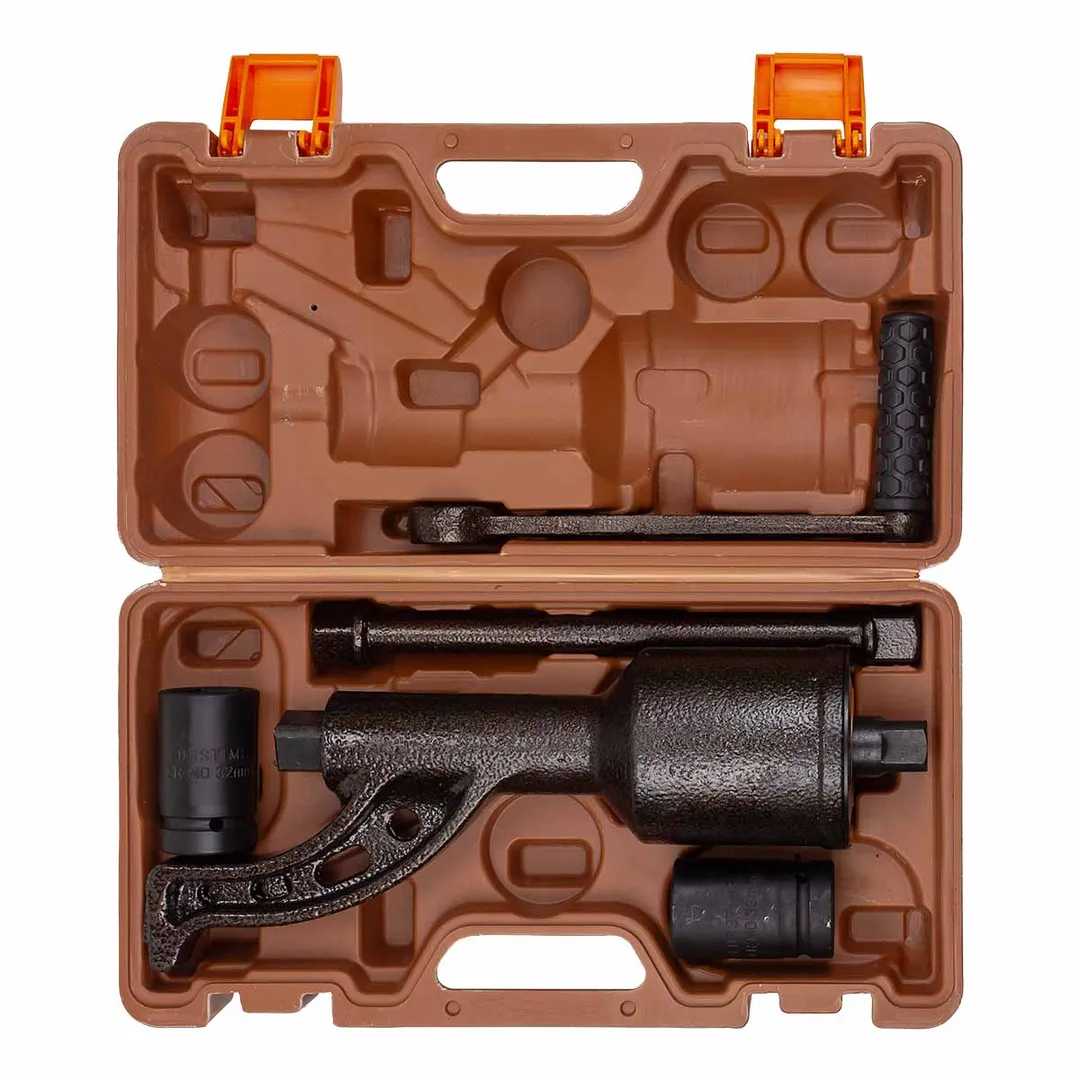 Гайковерт ручной с редуктором 1", головки 32, 33 мм, L330 мм, передаточное число 1:78, 7500 Н/м FORSTIME FT-34114103 HS