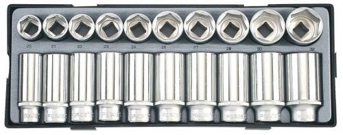 Набор торцевых головок 6-гр. коротких и глубоких 20 пр. 1/2'' Force T4203