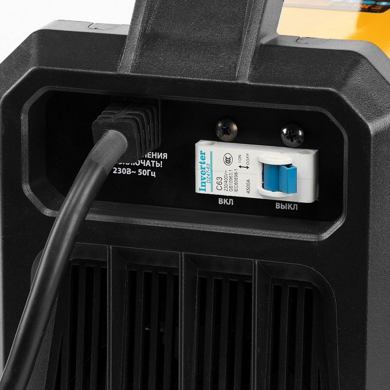 Аппарат инвертор. дуговой сварки DM-220 Standart, 220 А, ПВ 60% Denzel 94326