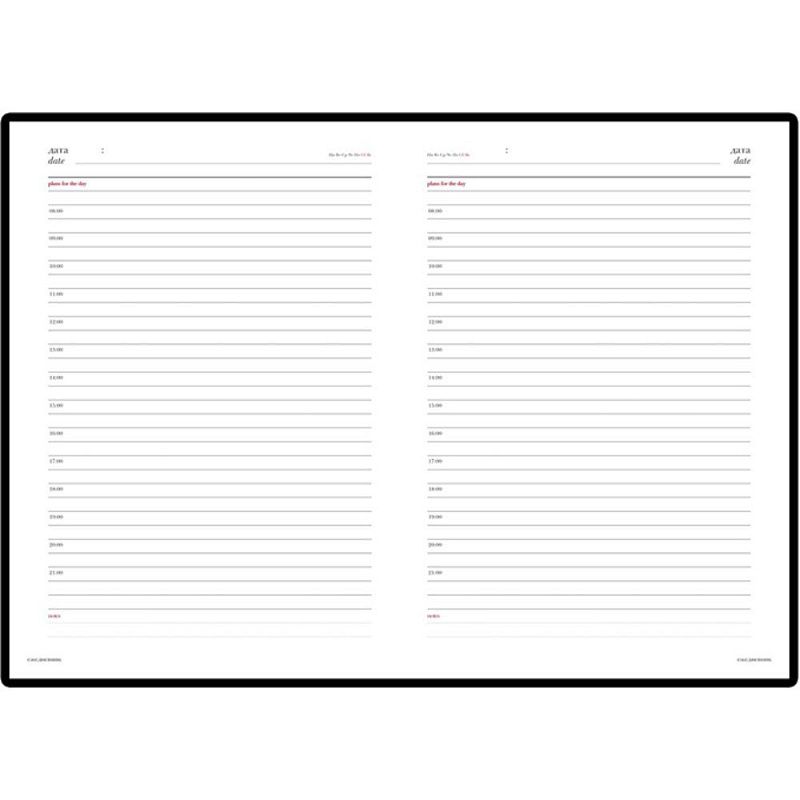 Ежедневник недатированный "Sidney Nebraska", А5, 272 страницы, синий