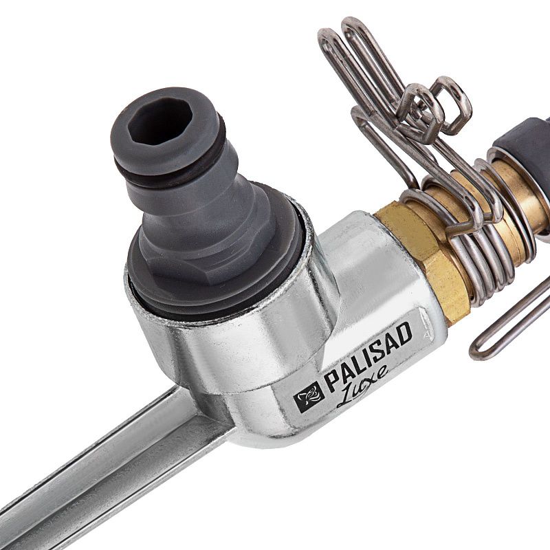 Разбрызгиватель импульсный, латунный, со штырем Palisad Luxe 65479