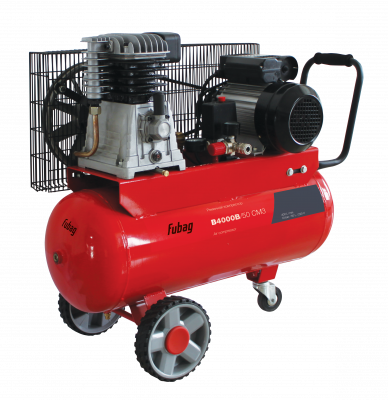 Компрессор масляный ременной B4000B/50 СМ3 одноступенчатый FUBAG 45681489