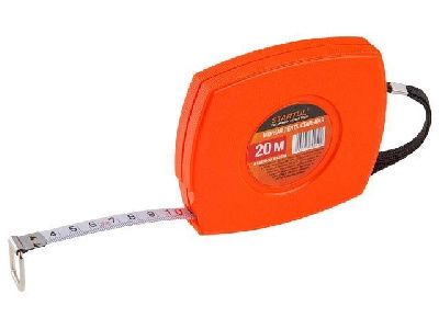 Мерная лента 20м стальная, пласт.корпус STARTUL ST3025-20