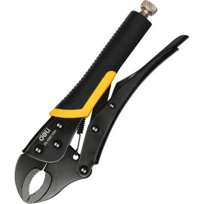 Клещи зажимные 250 мм, черный, серый Deli DL109110H