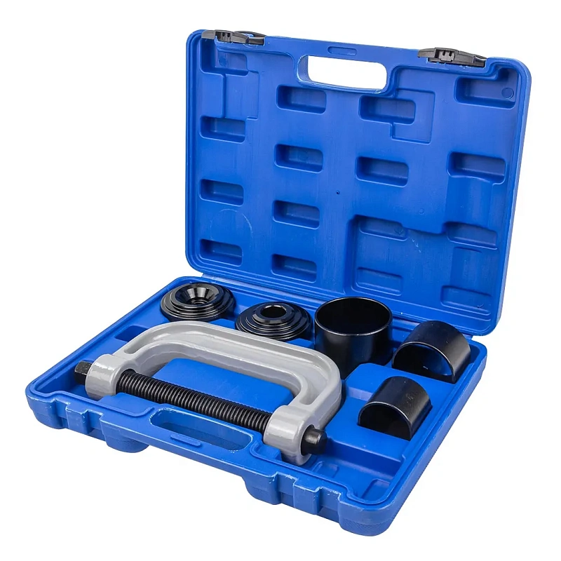 Набор инструментов для снятия и установки шаровых опор, подшипников и сайлентблоков 7 пр Forsage F-906T4