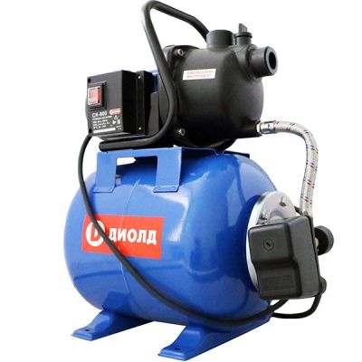 Станция насосная, 800Вт., 50л/мин., всасыв.7м., подъем 40м. ДИОЛД СН-800