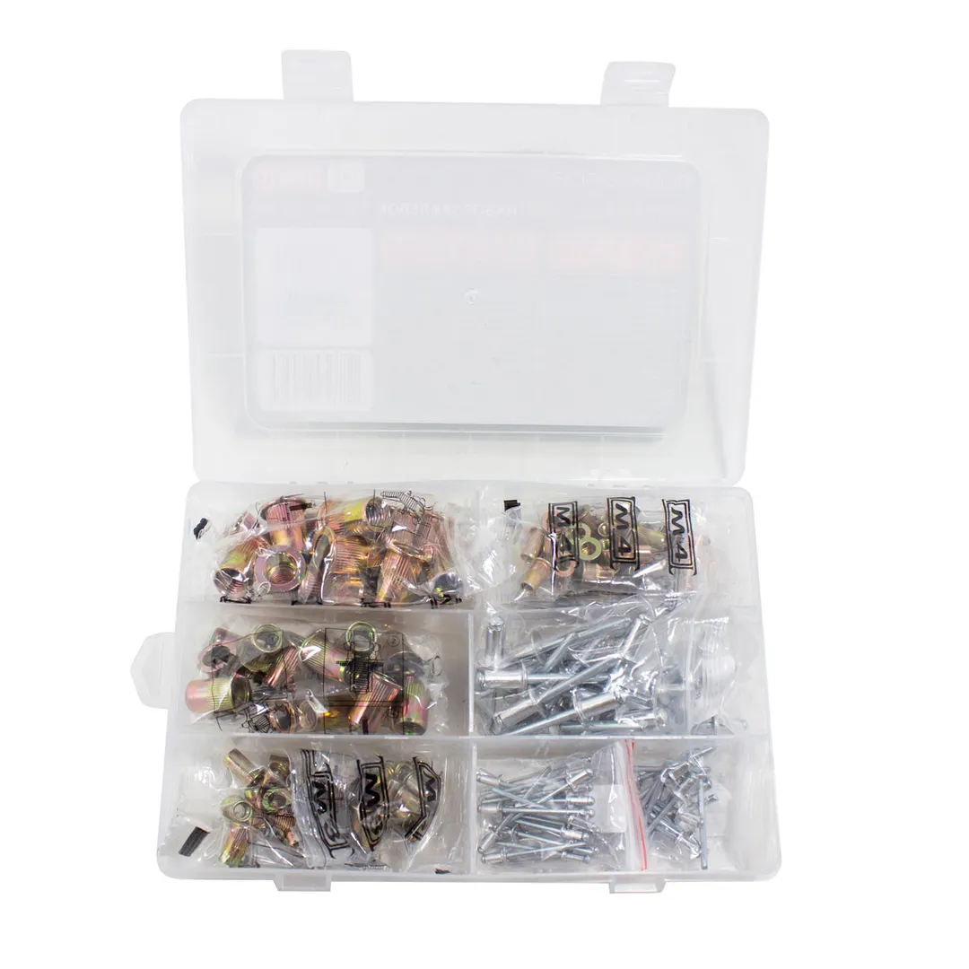 Набор заклепок резьбовых и тяговых 165 пр. RockForce RF-36481C