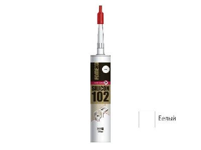 Герметик силиконовый SANITARY SILICON 102 310 мл белый FOME FLEX 01-4-1-102