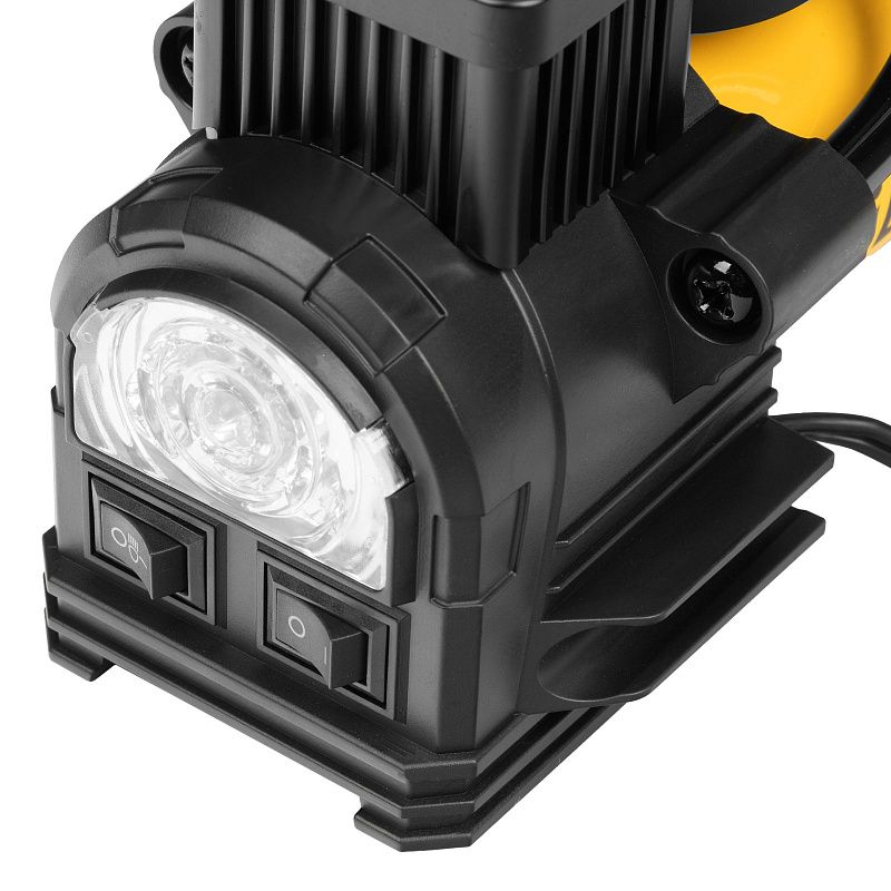 Компрессор автомобильный AC-75, 12 В, 10 атм., 75 л/мин, LED Denzel 58051