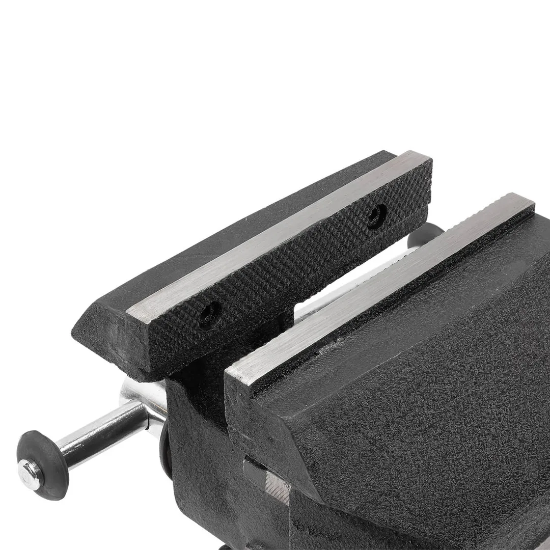 Тиски стальные поворотные с наковальней 150 мм RockForce RF-6540306