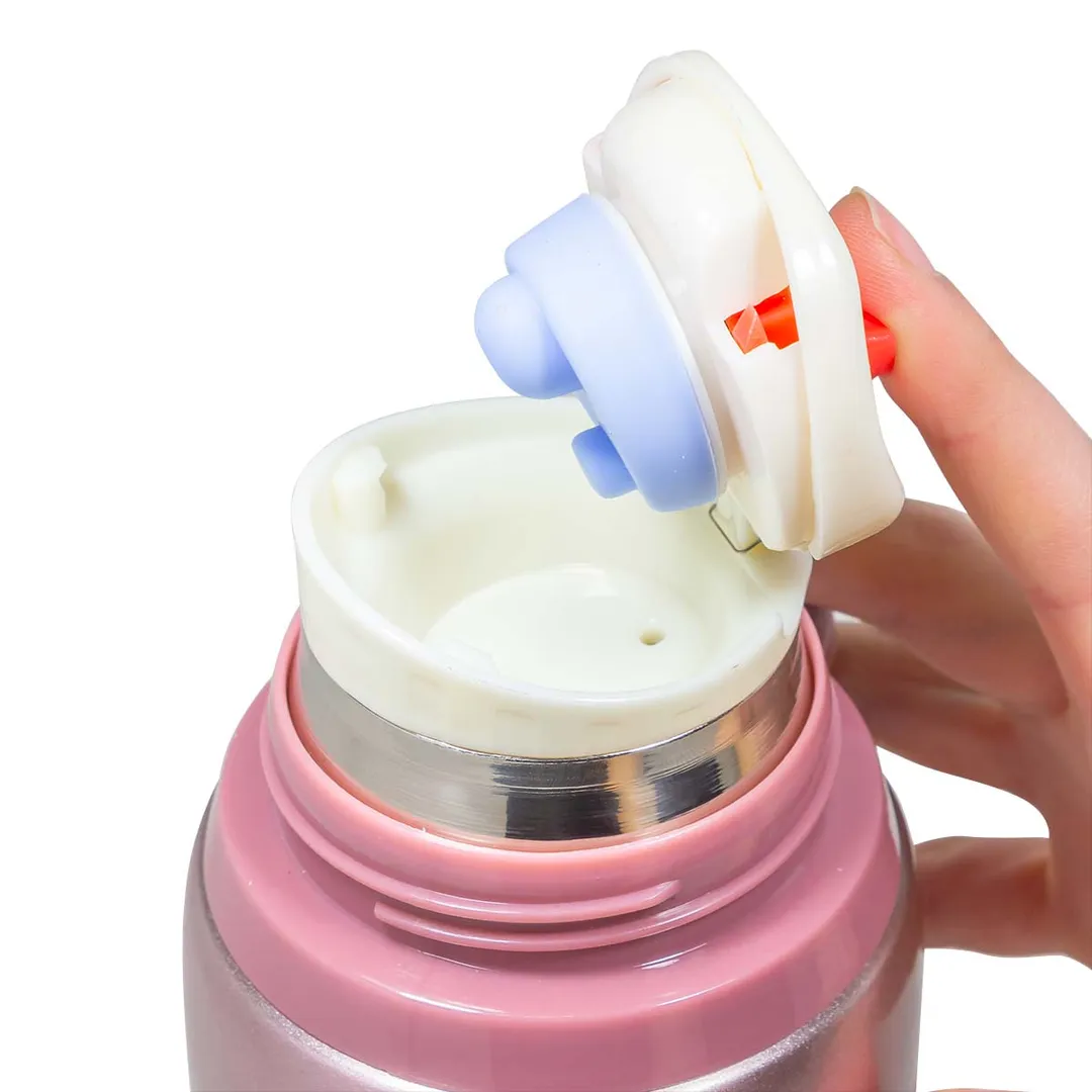 Термос для напитков 750 мл, нерж.сталь, розовый Forsage F-750P