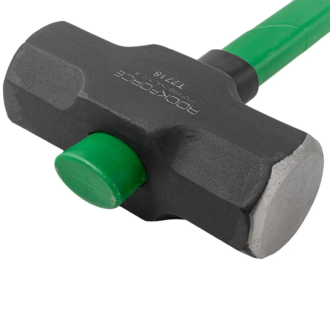 Кувалда 8,1 кг, с фиберглассовой ручкой и резиновой противоскользящей накладкой, L800 мм RockForce RF-T7718