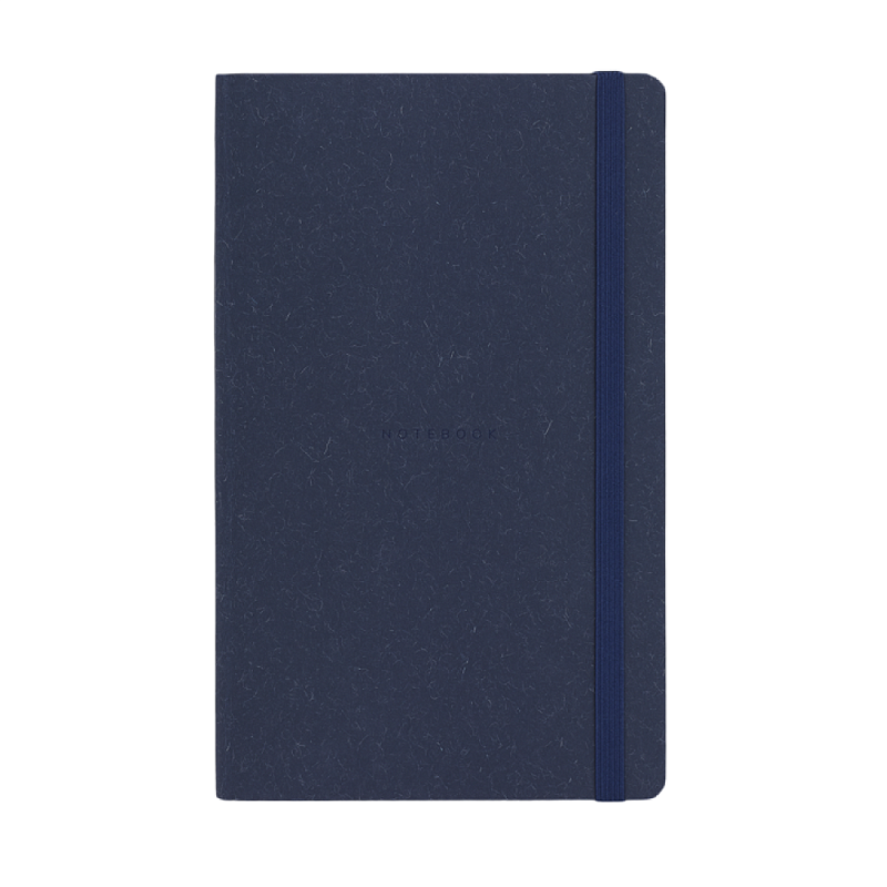 Блокнот "Wool & cotton", А5, 96 листов, линейка, синий