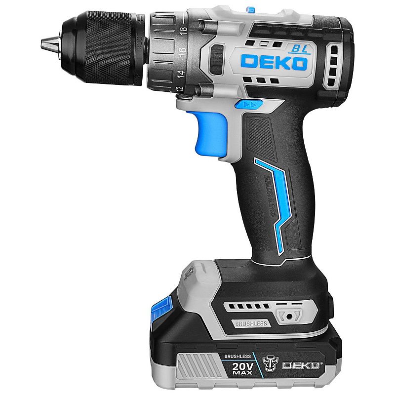 Дрель-шуруповерт аккумуляторная ZKCD20V ONE + DEKO 084-1003