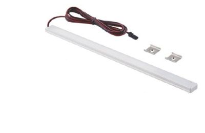 Светильник светодиодный накладной Pupil, 12VDC 4,0W, L-270mm, холодный белый 6000K, 2м, алюминий HLT 72655