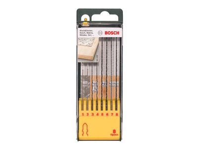 Набор пилок лобз.универс. 8 шт. Bosch 2607019458