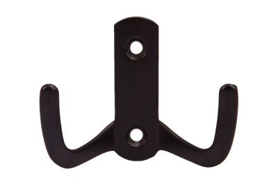 Крючок меб. двухрожковый мет. WP13 черный GRIDLI 88898