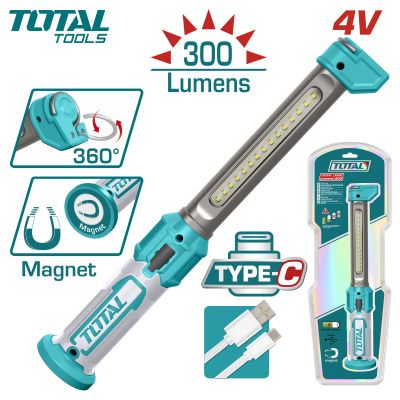 Фонарь аккумуляторный TOTAL TWLI043006