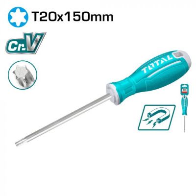 Oтвертка Torx T20 150 мм TOTAL TSDRST20150